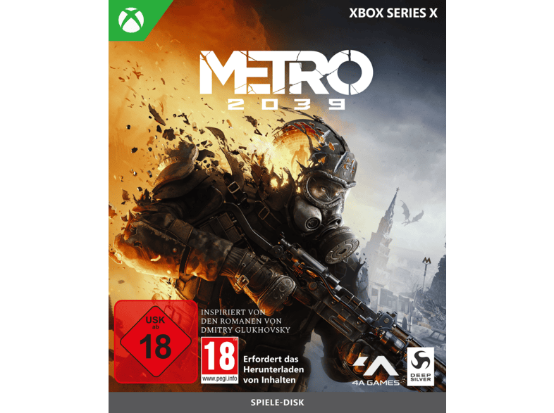 METRO 2039 Day One Edition - XBox Series X [Blu-ray]; Videogame