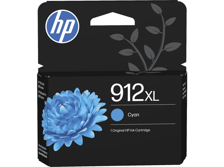 HP 912xl High Yield Cyan Original Ink Cartridge - Inktpatroon