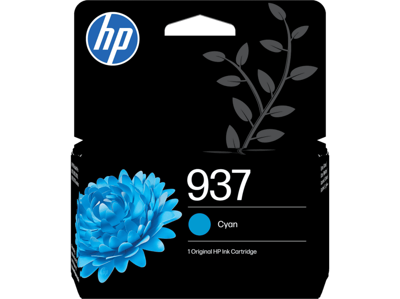 HP 937 Cyan Original Ink Cartridge - Inktpatroon