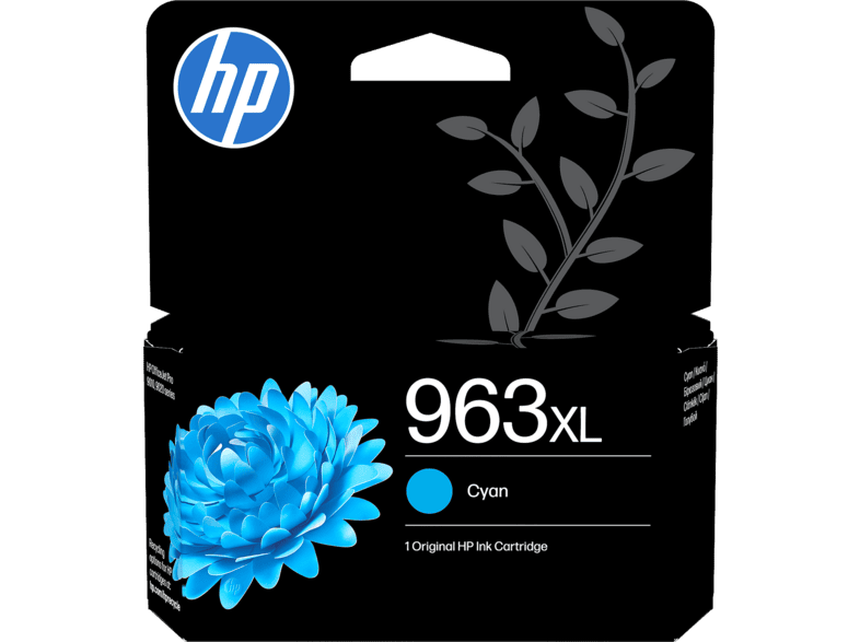 HP 963xl High Yield Cyan Original Ink Cartridge - Inktpatroon