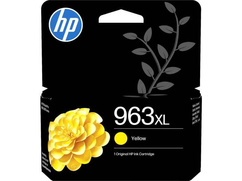 HP 963xl High Yield Yellow Original Ink Cartridge - Inktpatroon