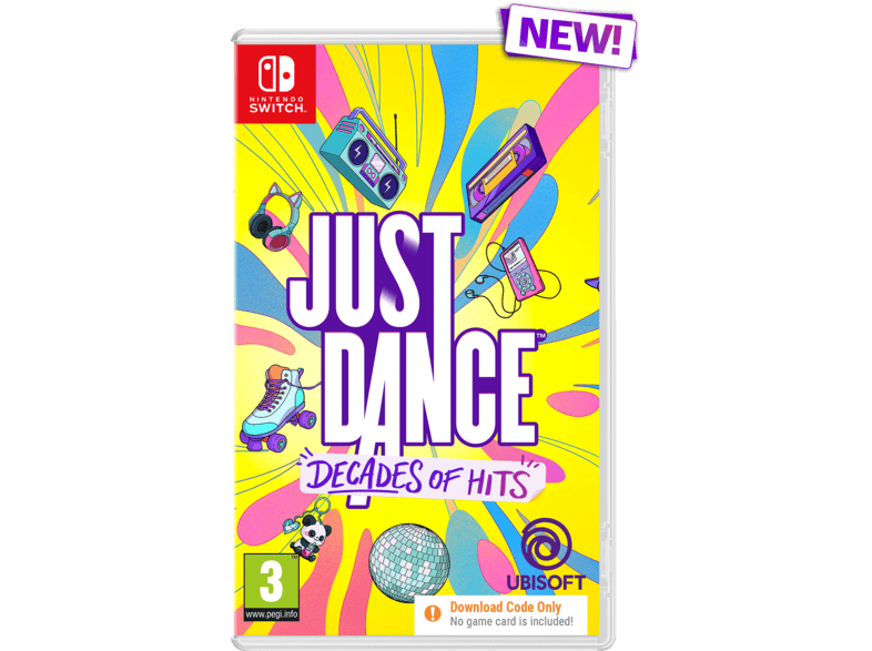 Just Dance: Decades of Hits - Nintendo Switch [Code in the box]