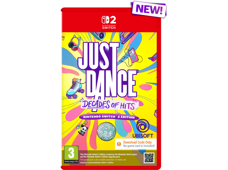 Just Dance: Decades of Hits - Nintendo Switch 2 [Code in the box]