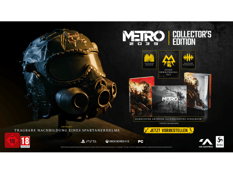 METRO 2039 Collectors Edition - PlayStation 5 [Blu-ray]; Videogame