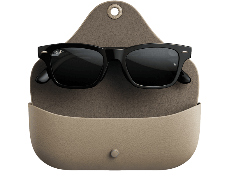 Gafas IA - Ray-Ban Meta Audio Burbank, Shiny Black Sobre Gris, Transitions® gris, con de audio