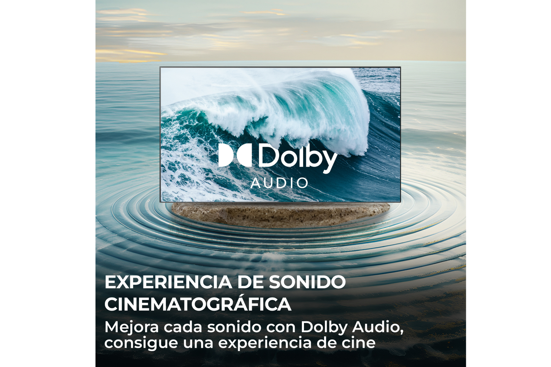 Dolby Audio. Experiencia de sonido cinematográfica. Mejora cada sonido con Dolby Audio para una experiencia de cine.