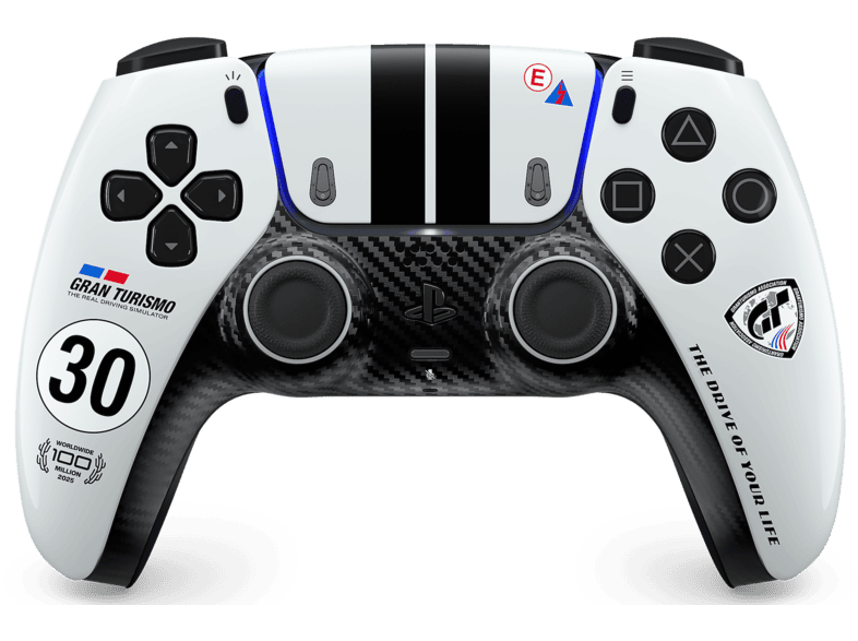 Sony DualSense® Wireless-Controller – Gran Turismo® Limited Edition für PS5, PC, Mac und Mobilgeräte; Wireless Controller