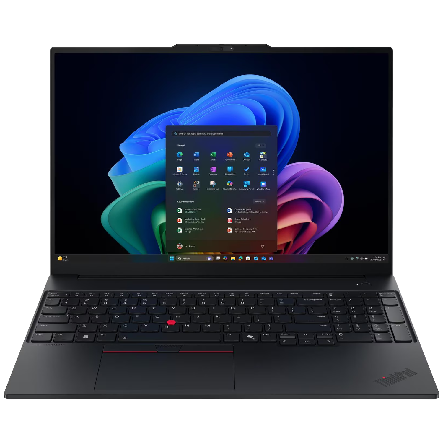 LENOVO ThinkPad E16 Gen 4 (Intel) - 16 inch - Intel Core 5 320 - 16 GB - 512 GB - Windows 11 Pro
