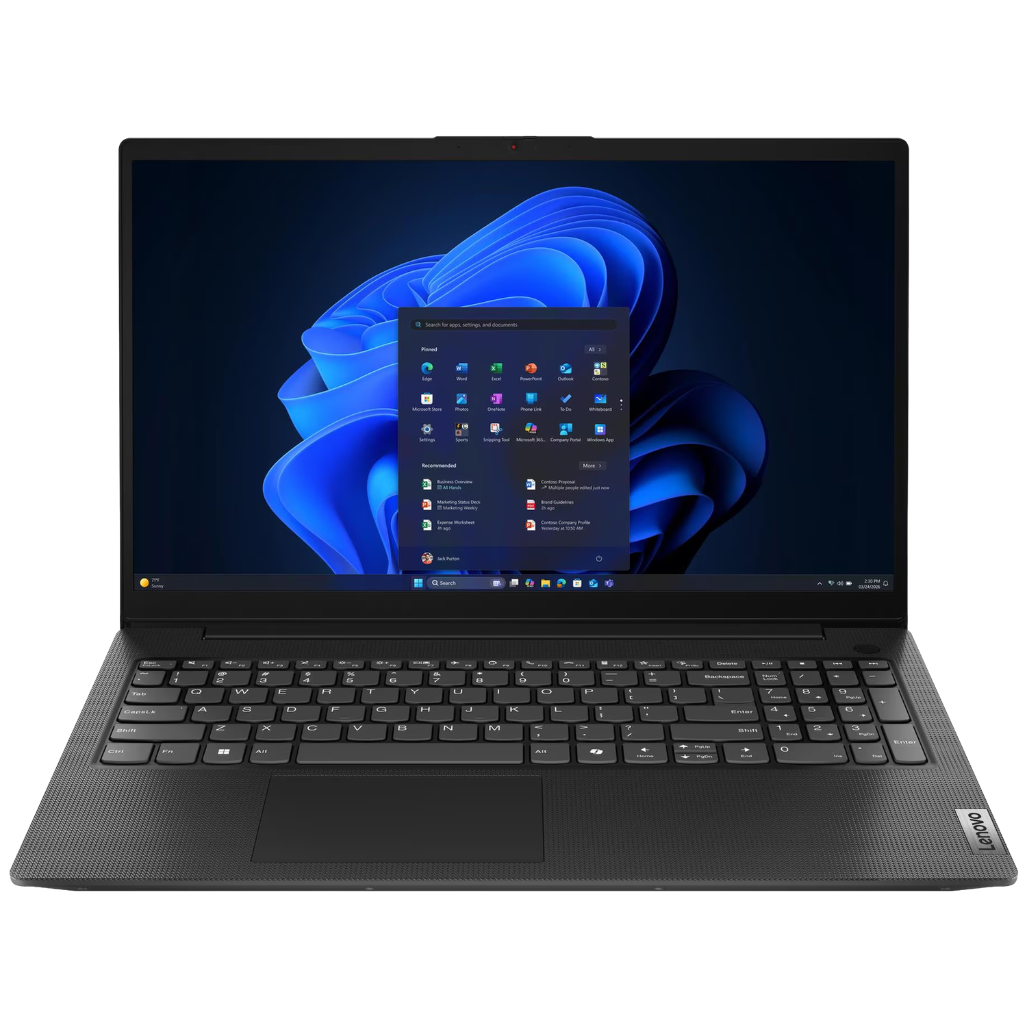 LENOVO V15 G7 IWC - 15.6 inch - Intel Core 7 350 - 16 GB - 512 GB - Windows 11 Pro