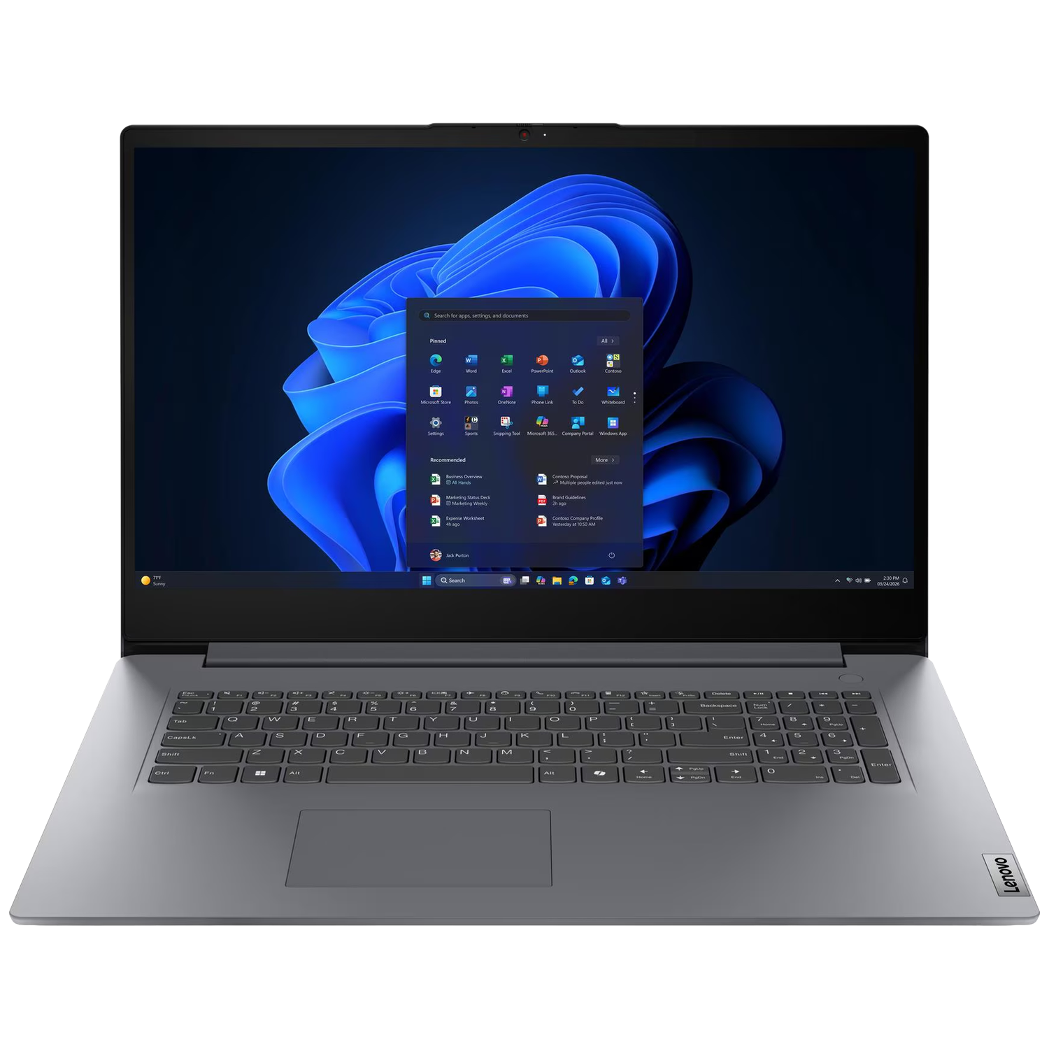 LENOVO V17 G7 IWC - 17.3 inch - Intel Core 5 320 - 16 GB - 512 GB - Windows 11 Pro