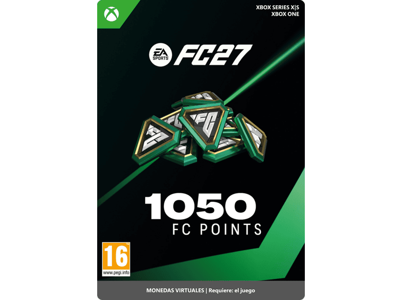 XBOX Series X S & One EA SPORTS FC™ 27: 1050 FC Points (Código de descarga)