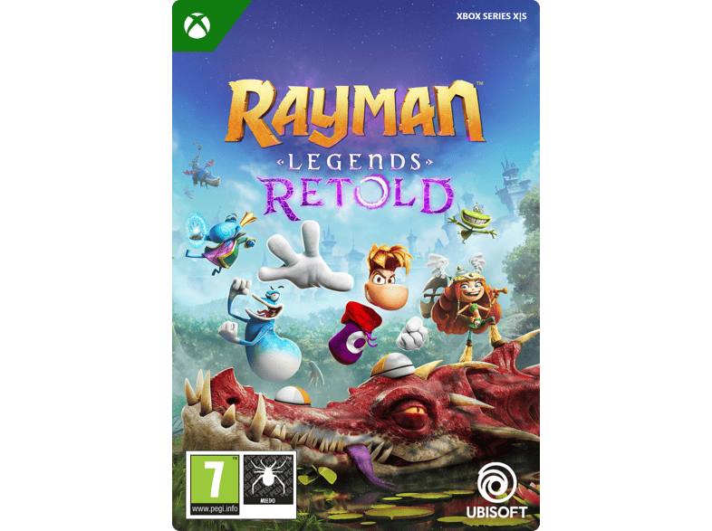 XBOX Series X S Rayman Legends Retold (Código de descarga)