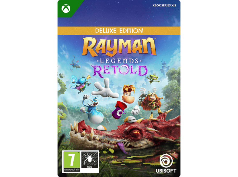 XBOX Series X S Rayman Legends Retold Deluxe Edition (Código de descarga)