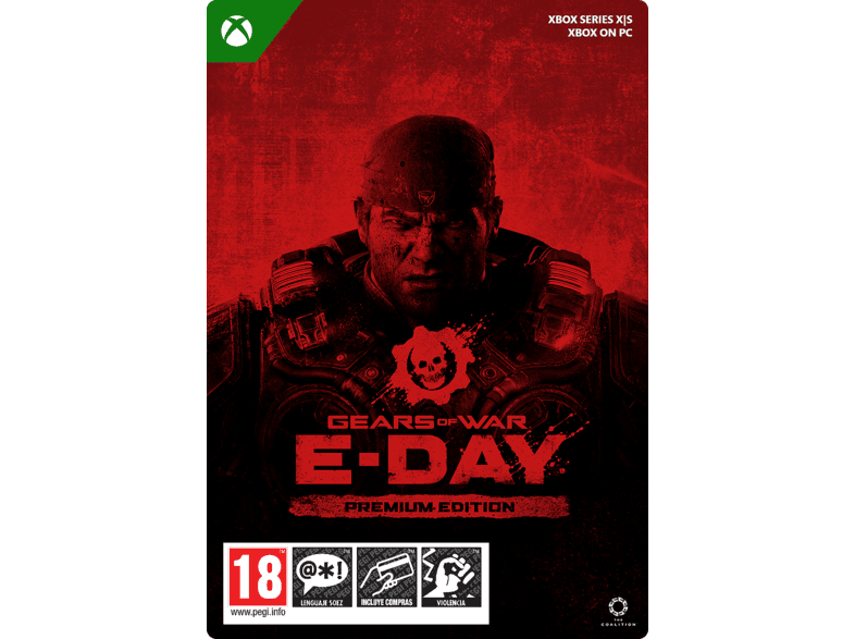 XBOX Series X S & Windows PC Gears of War: E-Day Premium Edition (Código de descarga)