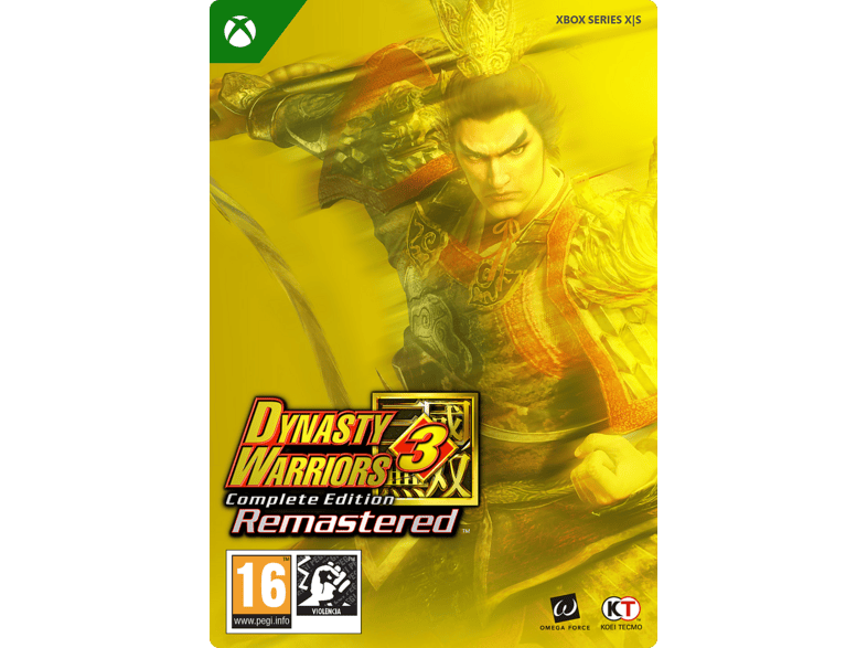 XBOX Series X S Dynasty Warriors 3. Complete Edition Remastered