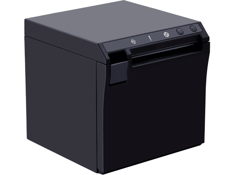 Impresora de recibos - Premier ITP-FRONT, 1x USB, Ethernet, Impresión térmica, Negro