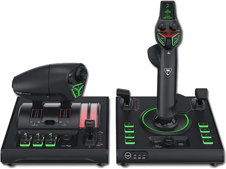 TURTLE BEACH VelocityOne hotAS (PC) (TBR-5001-05); Joystick +Schubregler