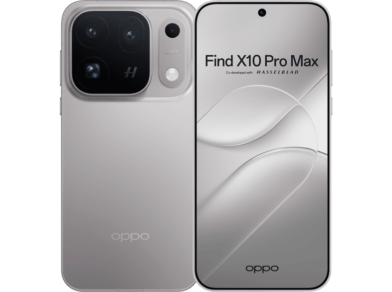 OPPO Find X10 Pro Max, Titanium Grey, 512 GB, 12 GB RAM, 6.78 " ProXDR, 144 Hz, MediaTek Dimensity 9600 Pro, 7150 mAh