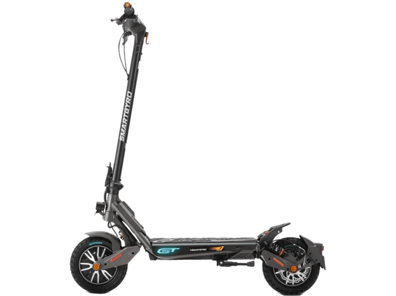 Patinete eléctrico - Smartgyro Rockway GT DUAL, Potencia Nominal 1000 W, 15.000 mAh, 25 km/h, IPX4, Negro