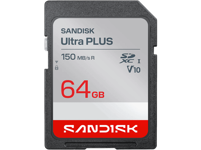 Karta pamięci SANDISK Ultra Plus SDXC 64GB 150MB/s
