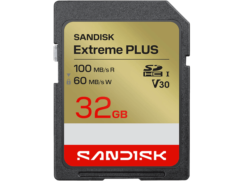 Karta pamięci SANDISK Extreme Plus SDHC 32GB 100MB/s 60MB/s