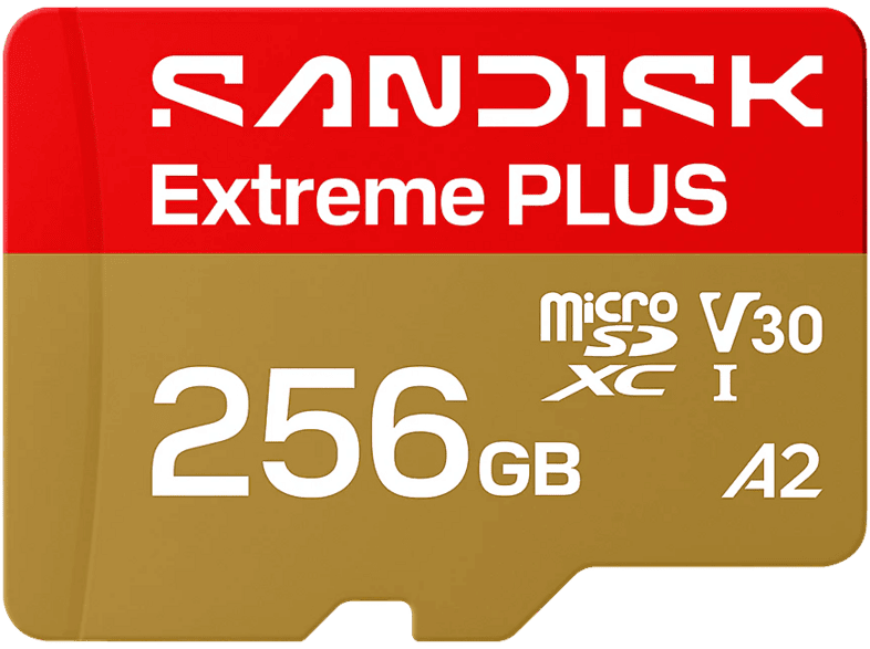 Karta pamięci SANDISK Extreme Plus microSDXC 256GB 250MB/s 170MB/s