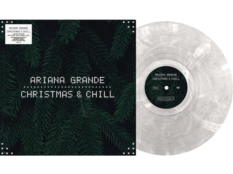 Ariana Grande | Christmas & Chill (Ltd. Clear White Wave Translucent ...