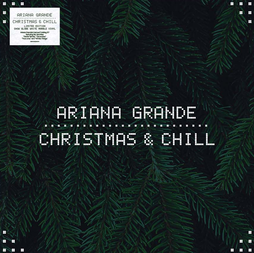 Ariana Grande | Christmas & Chill (Ltd. Clear White Wave Translucent ...