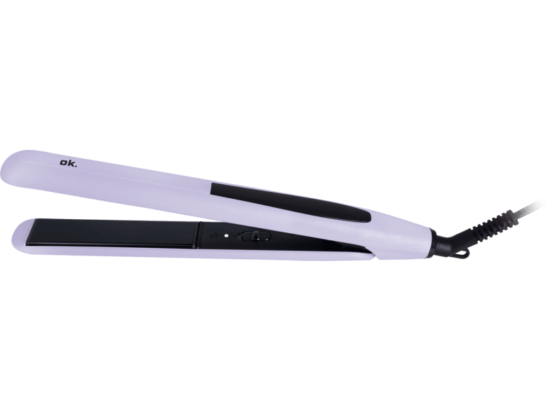 Plancha de pelo - ok. OHS 2026 L, Placas con revestimiento cerámico, Temperatura Constante 200 °C, Lila