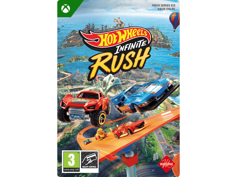 XBOX Series X S & Windows PC Hot Wheels Infinitive Rush (Código de descarga)
