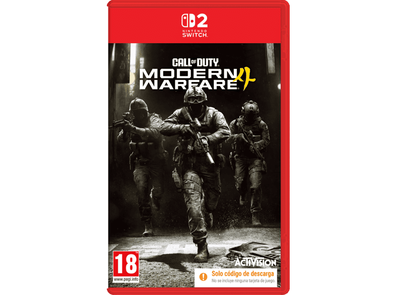 Nintendo Switch 2 Call of Duty: Modern Warfare 4 (Código de descarga)