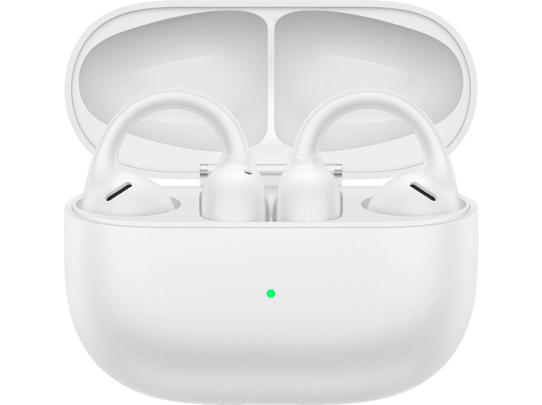 Auriculares conducción de aire - vivo Buds Clip, 42h Autonomía, Open-ear, IP55, Moonlight White