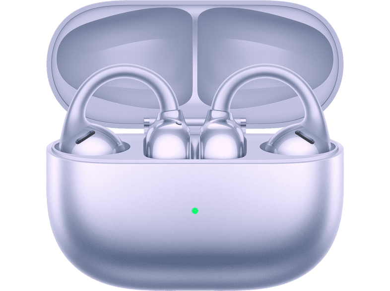 Auriculares conducción de aire - vivo Buds Clip, 42h Autonomía, Open-ear, IP55, Aurora Purple