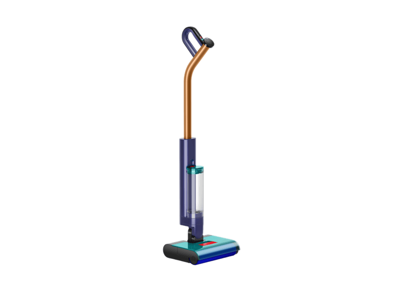 Fregona eléctrica - Dyson Clean+Wash Hygiene™, Limpieza húmedo y seco, Sin cables, Secado a 85º, filtro, Batería no intercambiable, Autolimpiante