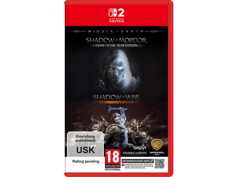 Middle Earth: The Shadow Bundle - Nintendo Switch 2 [Game key card]