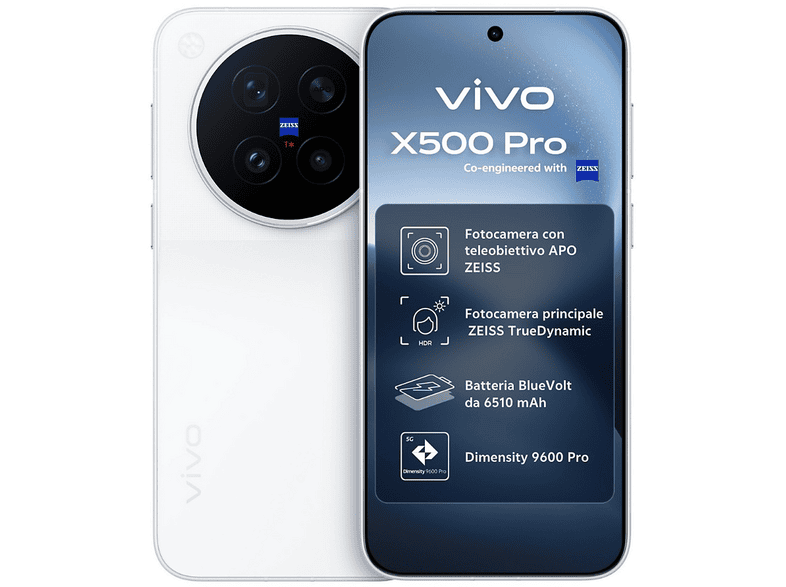 VIVO X500 Pro 12+256, 256 GB, White