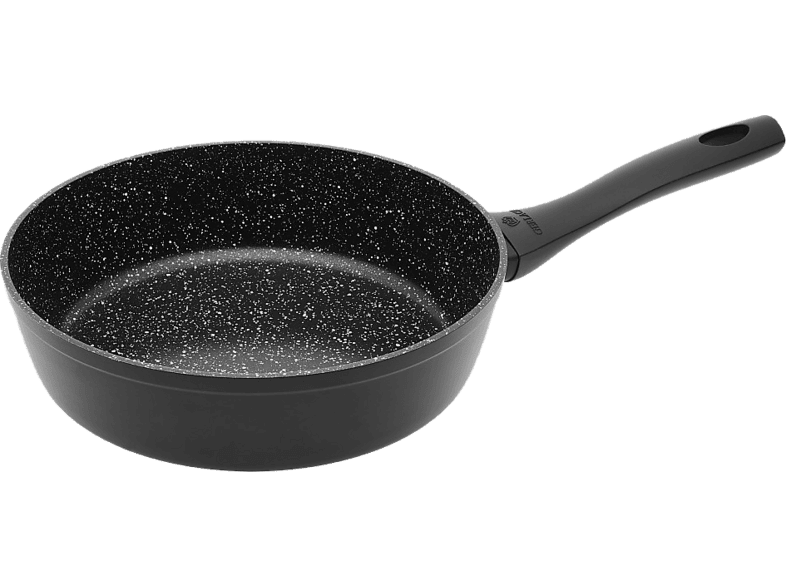 Patelnia głęboka GERLACH 24 cm z powłoką ceramiczną Czarny