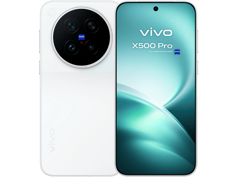 vivo X500 Pro, Sunny White, 256GB, 12GB RAM, 6.36″ AMOLED, MediaTek Dimensity 9600 6510 mAh