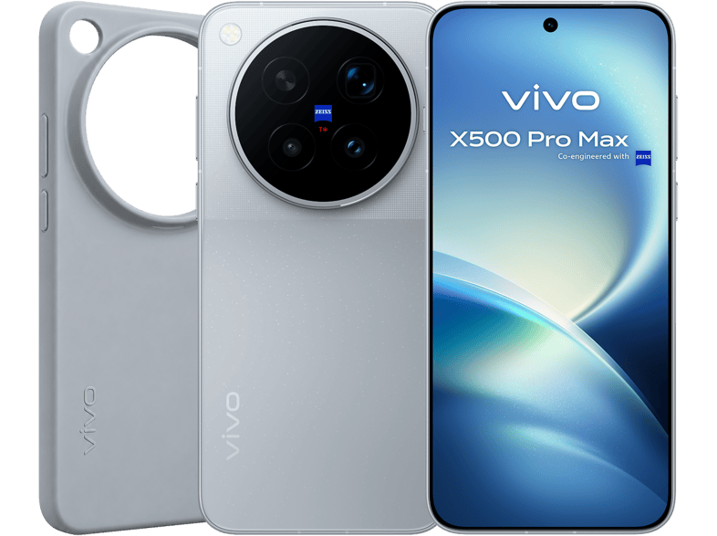 Vivo X500 Pro Max, Starry Gray, 512GB, 12GB RAM, 6.85" AMOLED, MediaTek Dimensity 9600 Pro, 6750 mAh