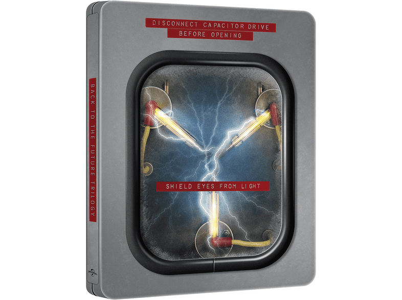 Back To The Future Trilogie Steelbook 4K Ultra HD Blu-ray