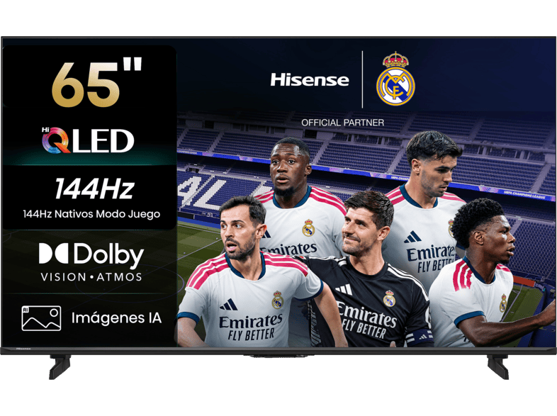 Hisense Negro 65E7s Pro 65 Pulgadas 4K Qled Dolby Vision Hdr10+ Smart Tv - Imagen 2