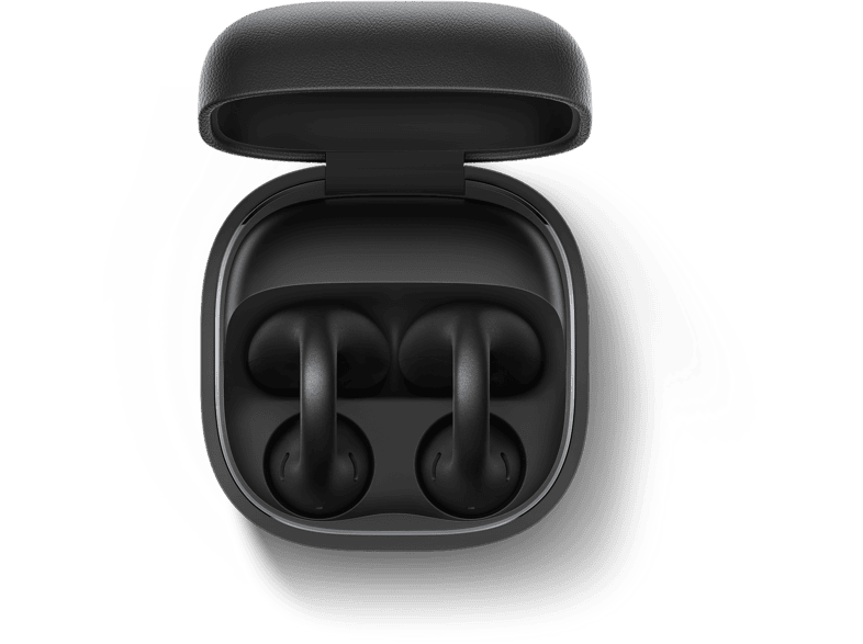 Auriculares deportivos – Xiaomi Clip, Hasta 38h Autonomía con estuche, IP57, 3 micrófonos + VPU, Negro