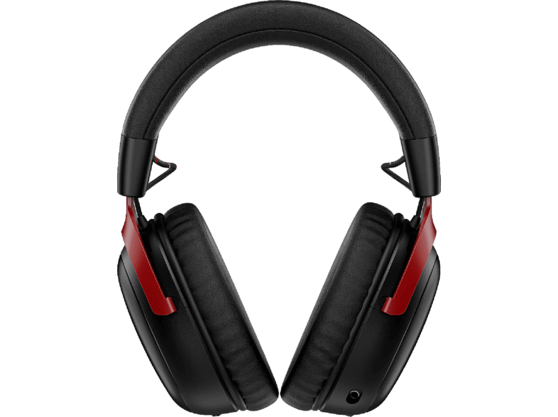 MediaMarkt Hyperx Auriculares Gaming, Cloud Iii S, Audio Espacial Dts®, Micrófono Extraíble, Compatible Pc, Ps5, Ps4, Nintendo Switch, Mac Y Móviles, Negro-Rojo
