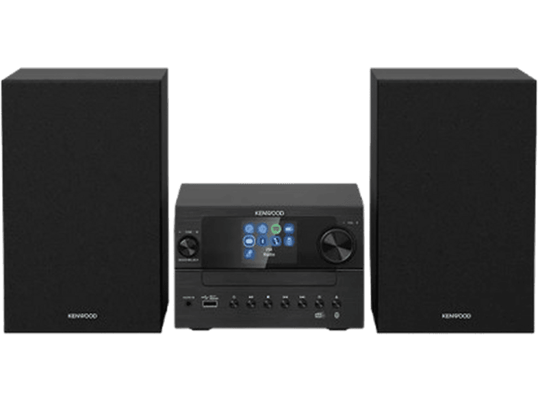 Kenwood M-7100S-B Stereoset Zwart
