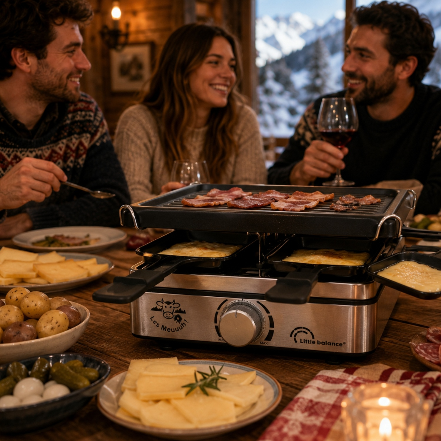 LITTLE BALANCE Smart raclette inox | 4 | MediaMarkt