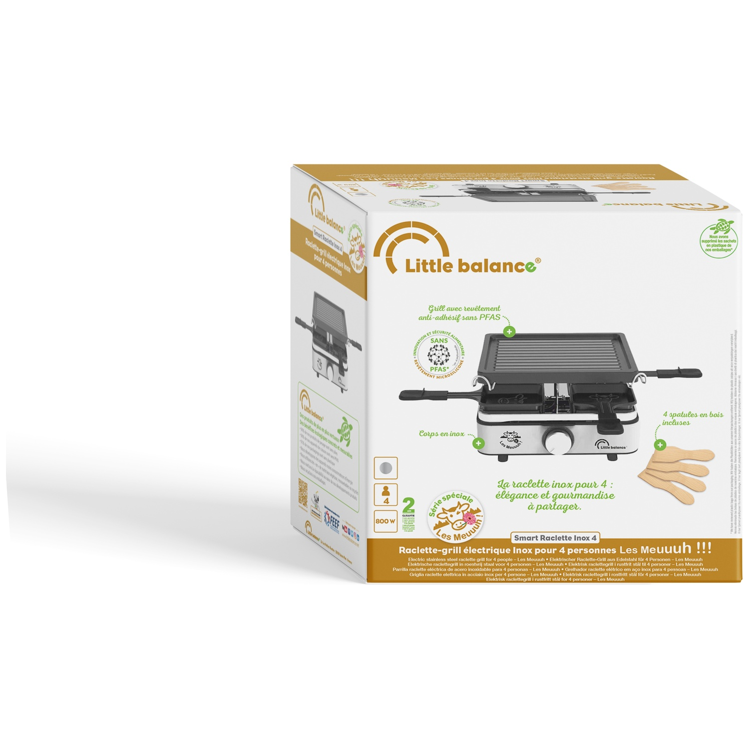 LITTLE BALANCE Smart raclette inox | 4 | MediaMarkt