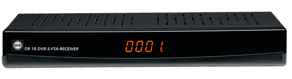 WISI OR 18 HDMI Sat-Receiver (HDTV=Nein, DVB-S, Schwarz)