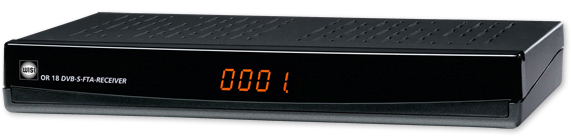 WISI OR 18 HDMI Sat-Receiver (HDTV=Nein, DVB-S, Schwarz)