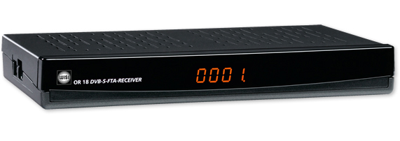 WISI OR 18 HDMI Sat-Receiver (HDTV=Nein, DVB-S, Schwarz)