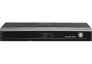 WISI WISI MinZAP, HDTV-Satellitenreceiver mit USB 2.0 Sat-Receiver (HDTV, Schwarz)